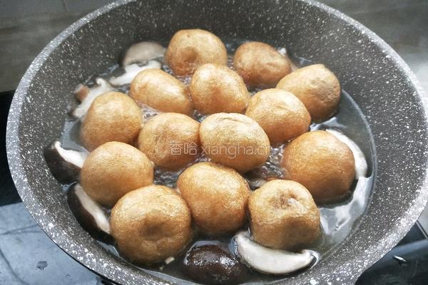 肉镶油面筋的做法图解9