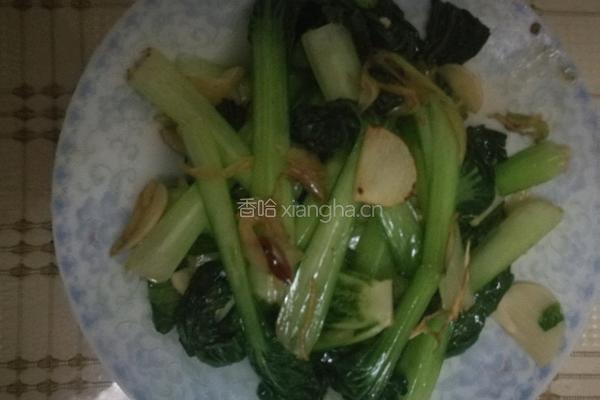 [家常菜]清炒塔菜的做法图解8