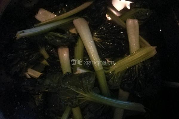 [家常菜]清炒塔菜的做法图解2