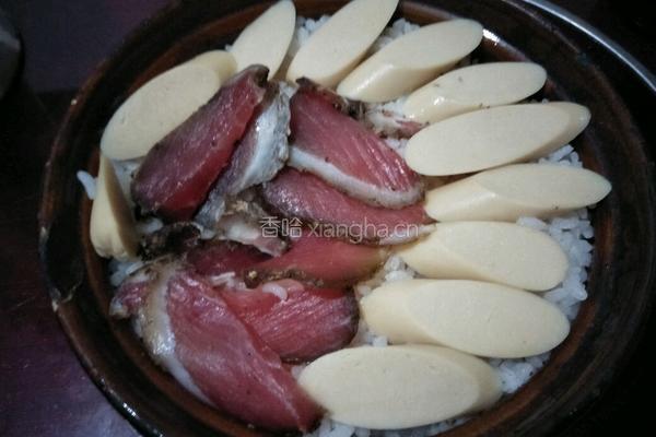 牛干巴砂锅饭的做法图解3