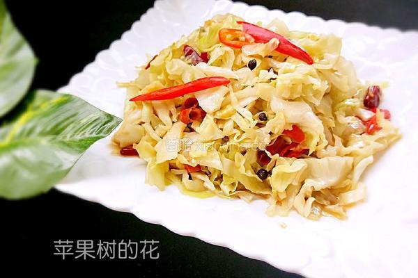醋溜包菜的做法图解8