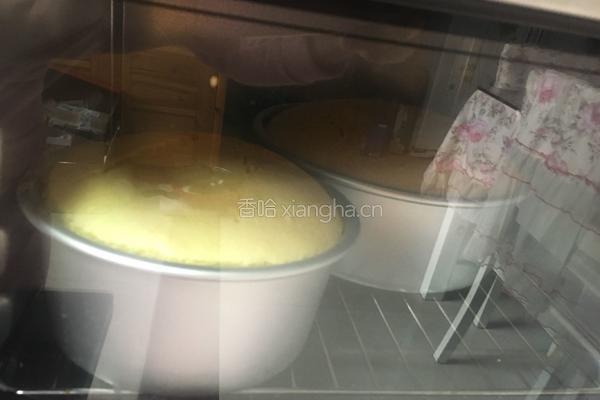豆浆戚风蛋糕（6寸+8寸）的做法图解20