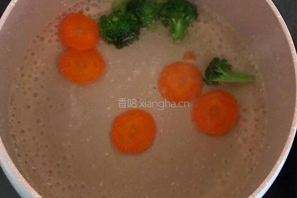 彩色虾仁鸡蛋羹的做法图解3