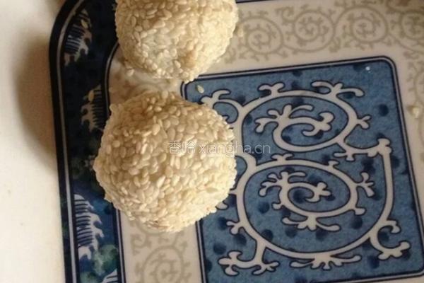 麻团的做法图解3
