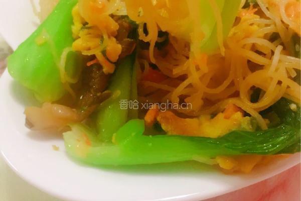 炒粉条的做法图解12