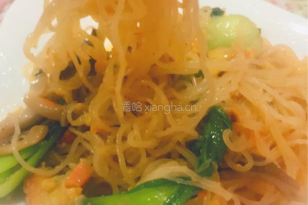炒粉条的做法图解13