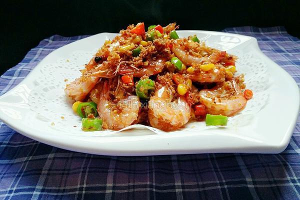 避风塘炒虾的做法图解15