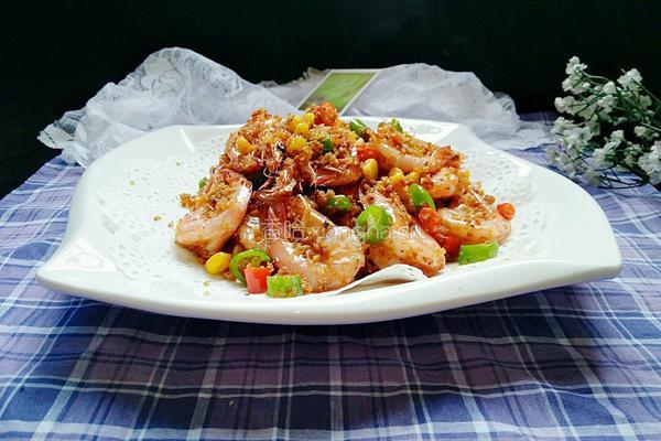 避风塘炒虾的做法图解19