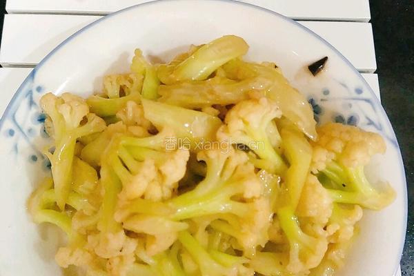 菜花的做法图解4