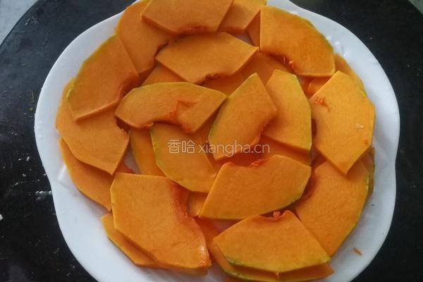 南瓜蒸糯米肉的做法图解5