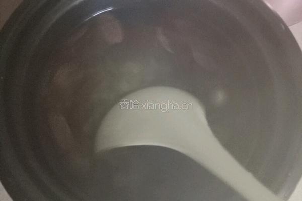 红豆莲子糯米粥的做法图解4