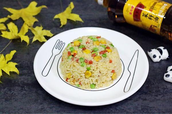 磷虾三鲜炒饭的做法图解15