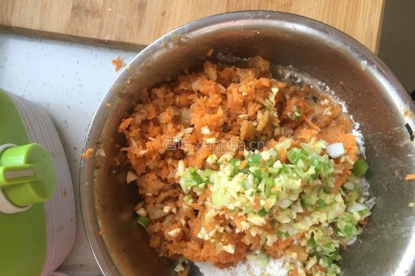 油炸小菜饼的做法图解4