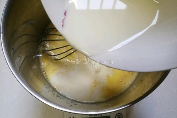 抹茶蜜豆毛巾卷的做法图解3