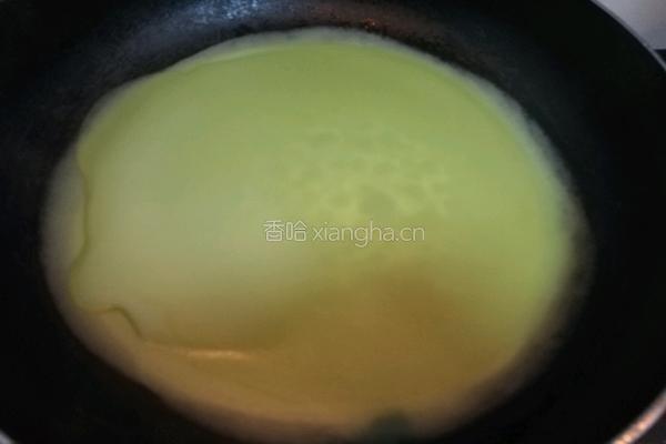 抹茶蜜豆毛巾卷的做法图解6