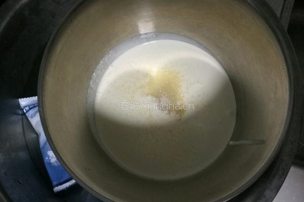 抹茶蜜豆毛巾卷的做法图解9