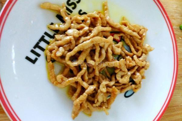 蒜苔炒肉丝的做法图解11