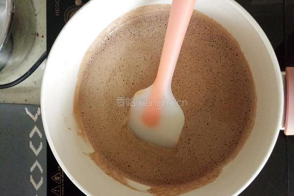 可可淡奶油冰淇淋的做法图解5