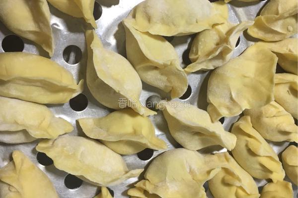 蔬菜汁水饺的做法图解8