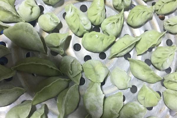 蔬菜汁水饺的做法图解7