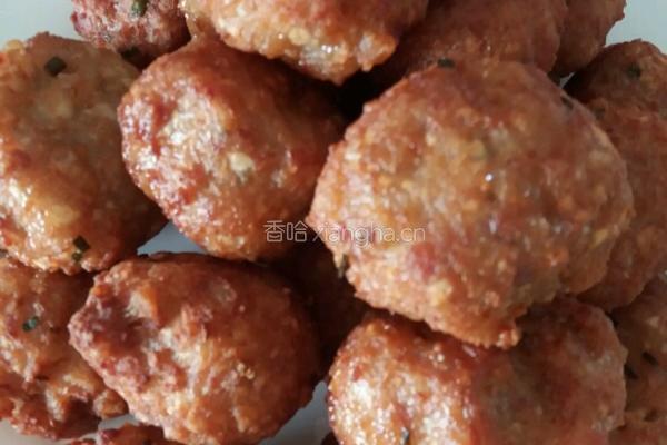 肉丸子的做法图解10