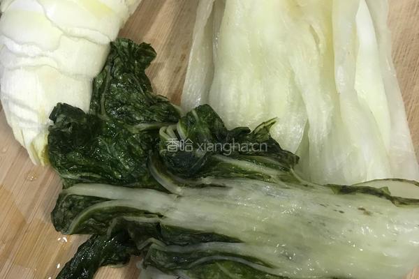 冬笋炒咸菜的做法图解1
