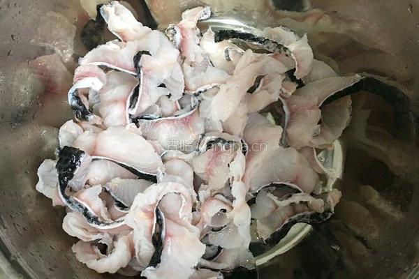 筒子骨汤煮黑鱼片的做法图解19