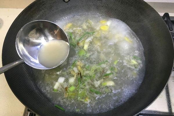 筒子骨汤煮黑鱼片的做法图解26