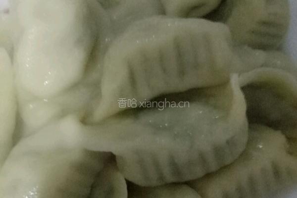 韭菜肉饺子的做法图解5