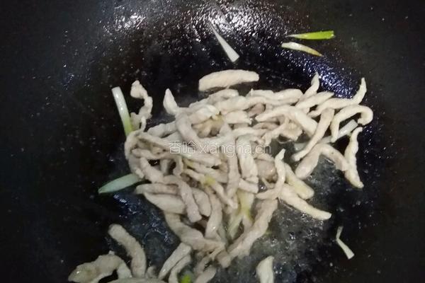 尖椒肉丝的做法图解4