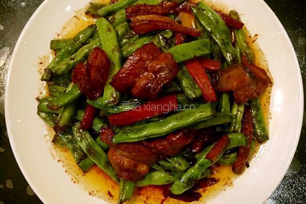 鲁菜大师蒋家菜酱烧五花肉豆角
