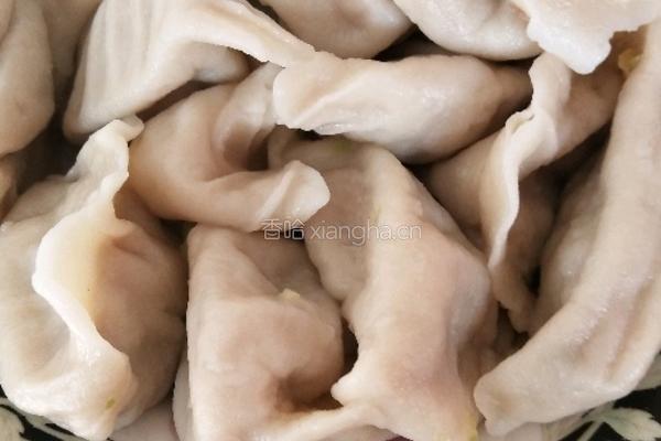 冬至莲藕胡卜猪肉饺的做法图解4