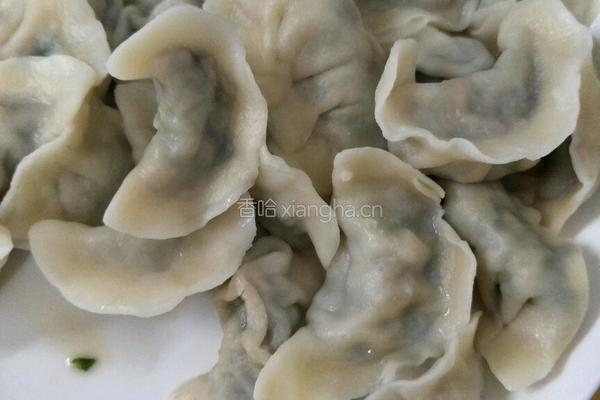 韭菜猪肉水饺