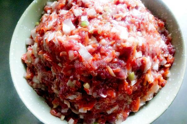 冬至之羊肉胡萝卜饺子的做法图解5