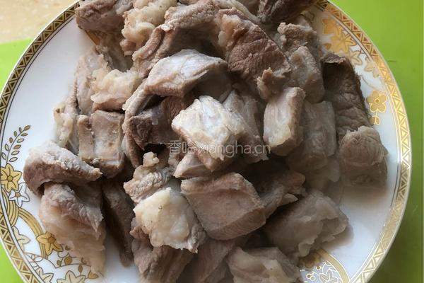 萝卜牛腩汤的做法图解4