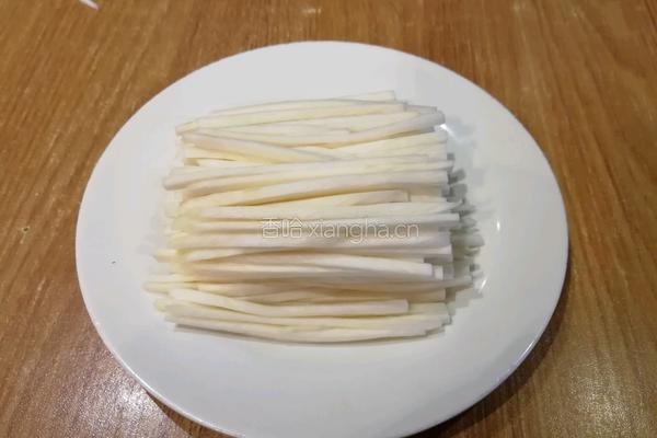炒鳝丝的做法图解4