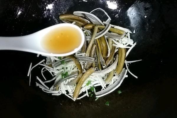 炒鳝丝的做法图解13