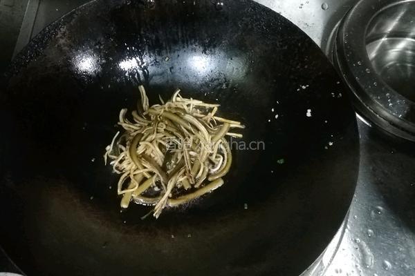 炒鳝丝的做法图解16