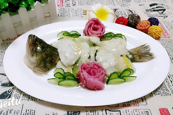 芙蓉鲈鱼的做法图解9