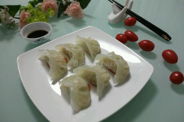 水晶鸡肉饺的做法图解21
