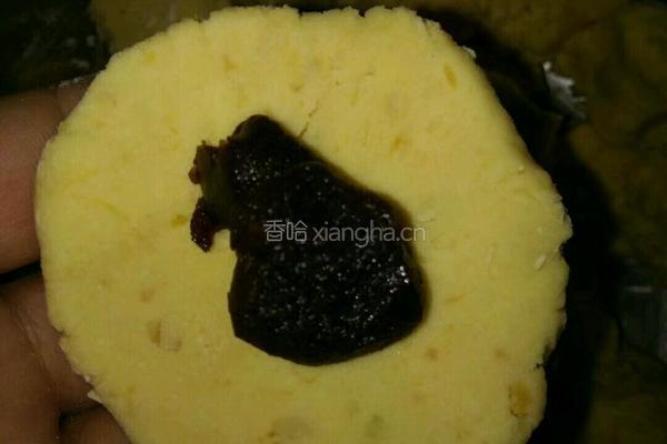 家常糯米地瓜小点心的做法图解5