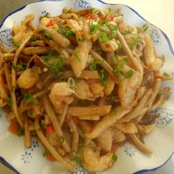 茶树菇鸡柳的做法[图]