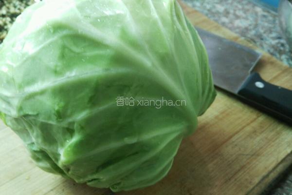 珍珠菜香菇肉馅的做法图解2