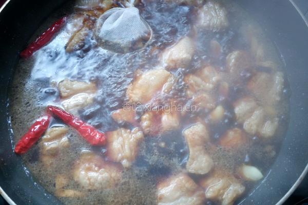 豆泡烧肉的做法图解9