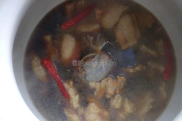 豆泡烧肉的做法图解10