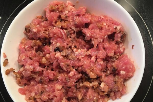 香菇莲藕蒸肉的做法图解7