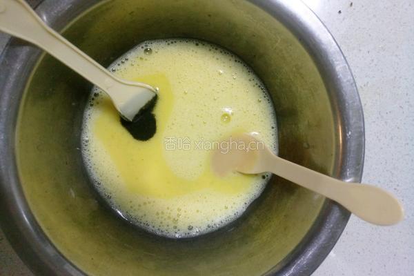 黑芝麻花生酱饼干的做法图解3