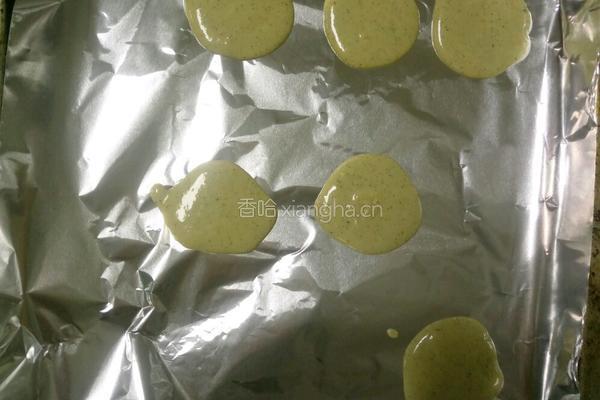 黑芝麻花生酱饼干的做法图解9