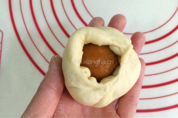 圣诞老人小餐包的做法图解16