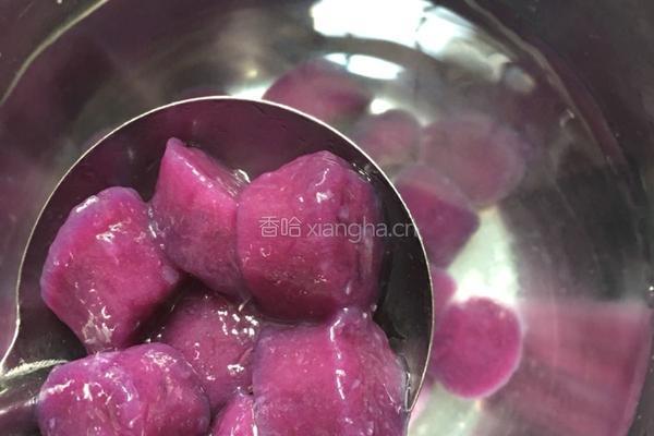 紫薯芋圆糖水的做法图解6